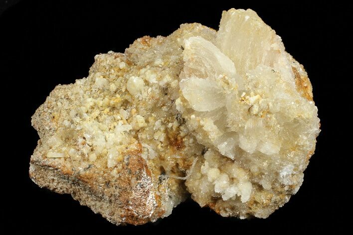 Selenite on Matrix - Morocco #69904